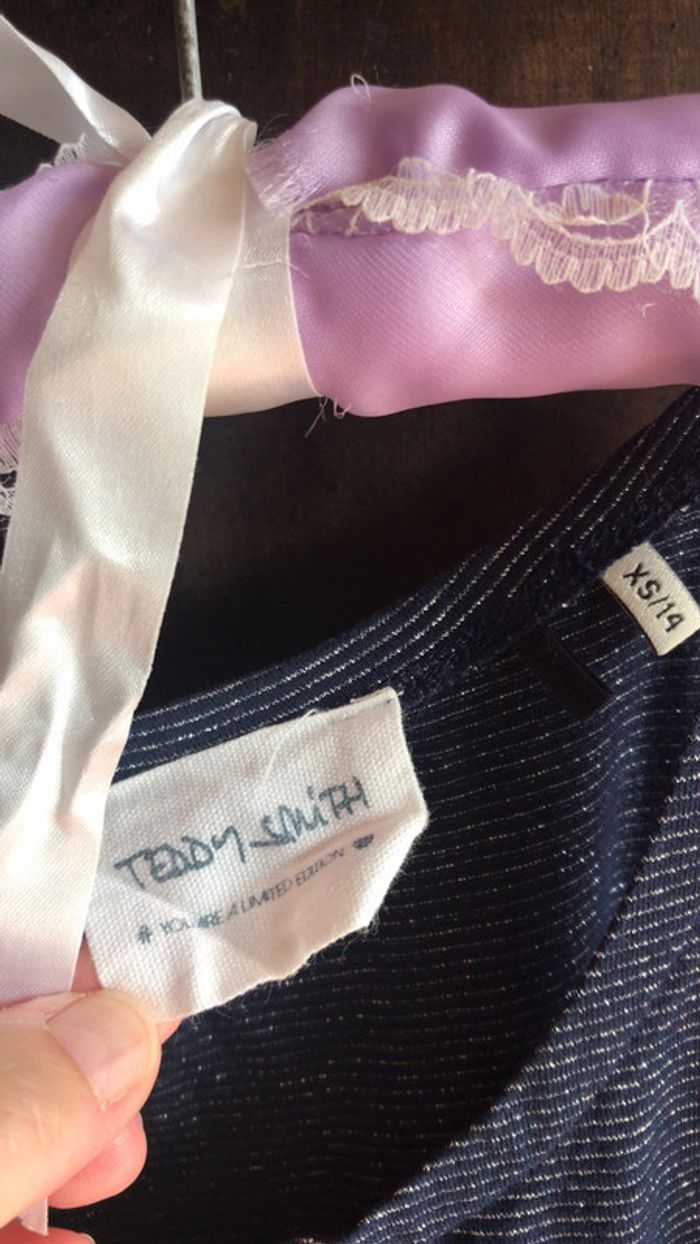 Teddy Smith taille 14 ans haut paillettes - photo numéro 4