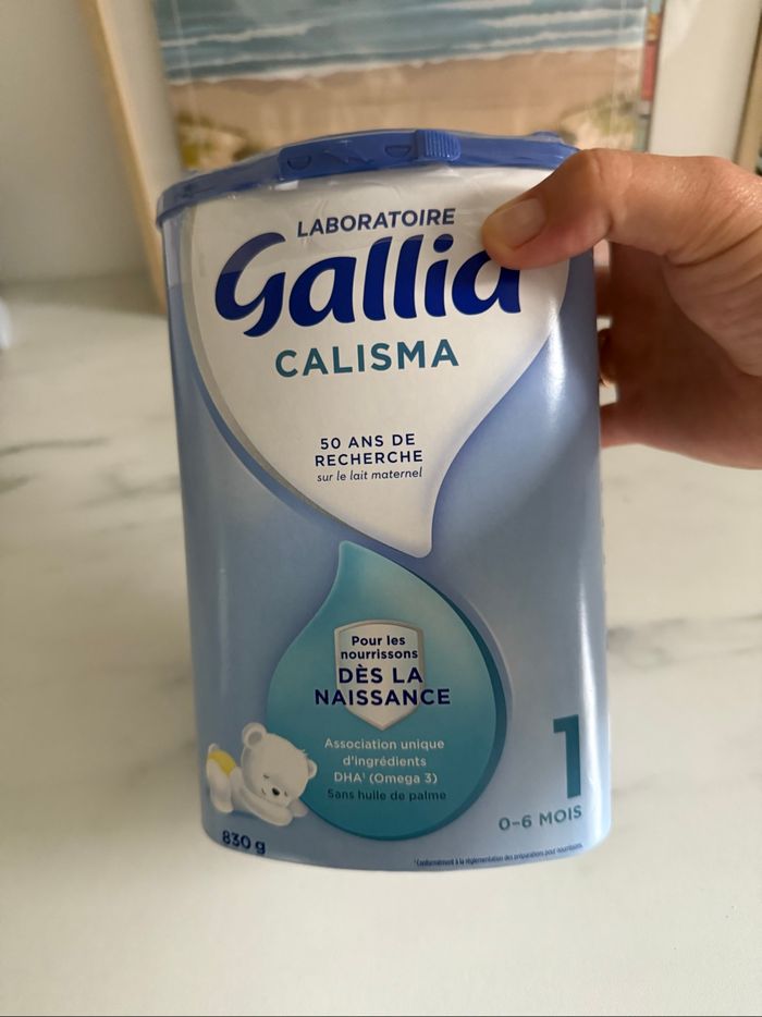 Lait premier âge gallia
