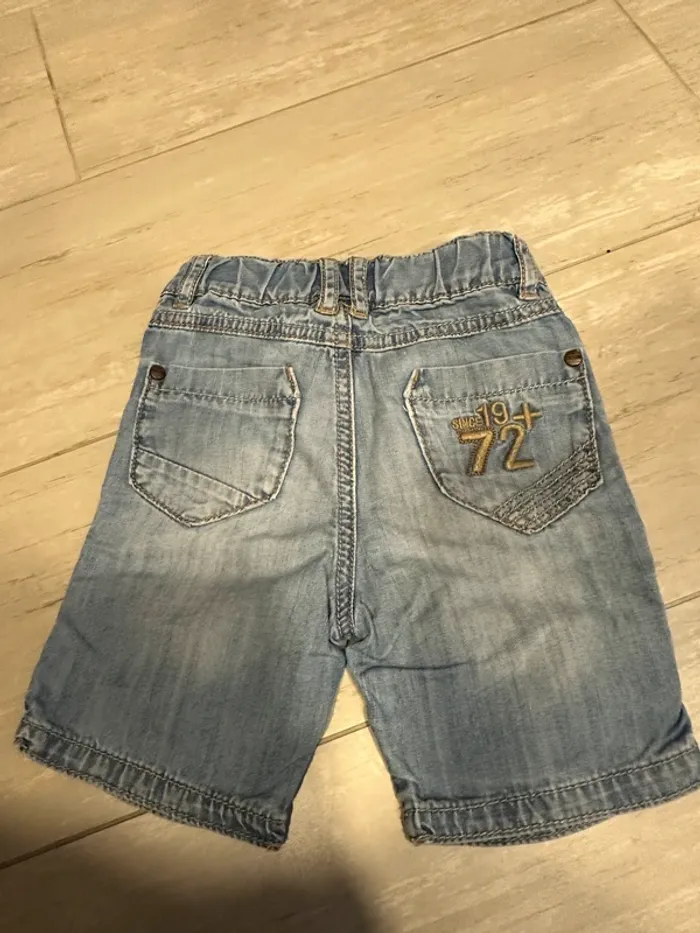 Short en jean Catimini – Taille 86 (18-24 mois) - photo numéro 4