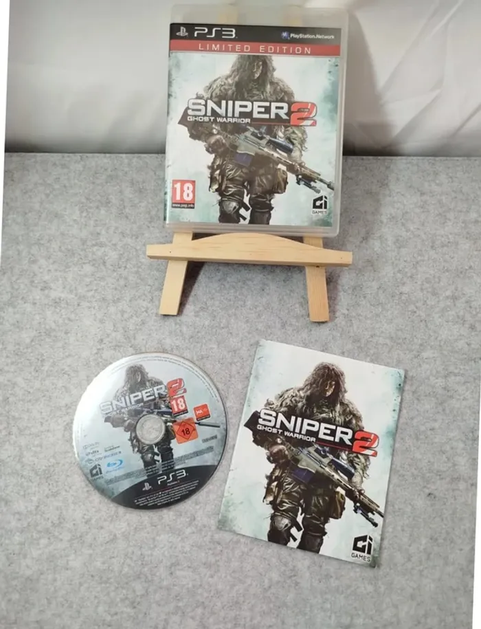 Jeu Sniper 2 Ghost Warrior PS3 Complet avec notice et boîte