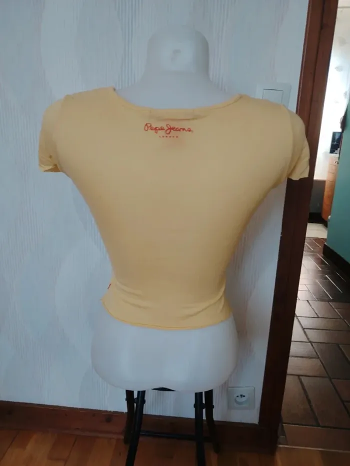 Crop top Pepe Jeans taille S - photo numéro 7
