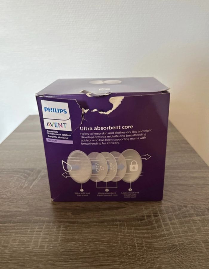 2 Boîtes coussinets d’allaitement - photo numéro 4