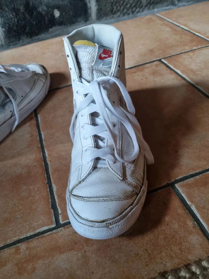 basket blazer nike blanche - photo numéro 9