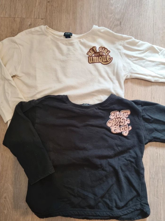 Lot de 2 sweats légers