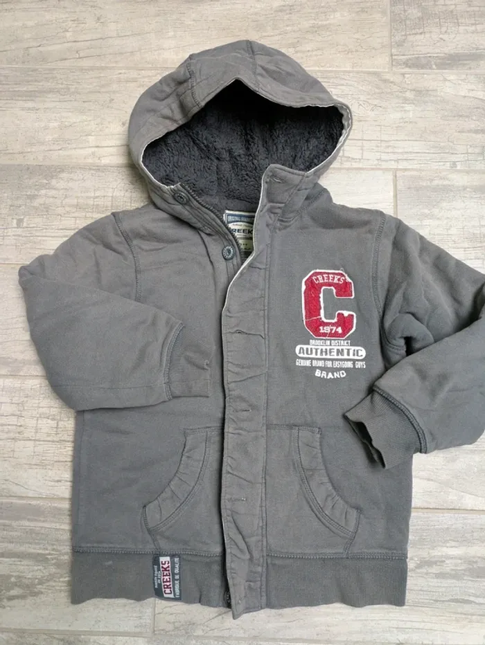 Gilet zippé capuche - photo numéro 3