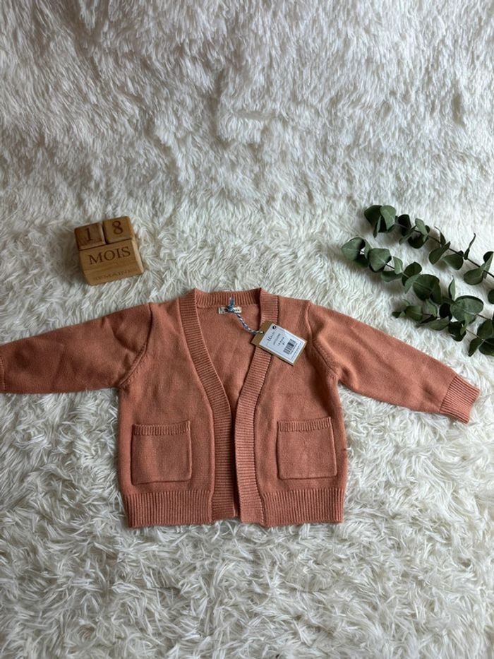 Gilet Little cigogne taille 18 mois