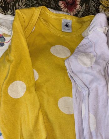 Lot bodies Petit bateau 36 mois