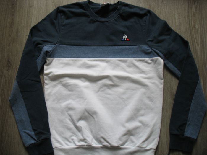 JOGGING 2 PCS : SWEAT SHIRT + PANTALON "LE COQ SPORTIF" - Taille XS - n°01 - photo numéro 2