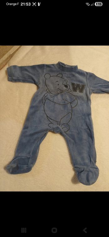 Pyjama bébé taille 3 mois