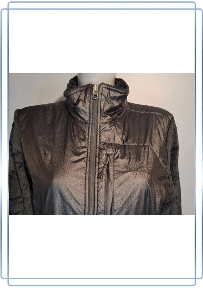Polaire the north face femme noir bi matière - taille M /polartec - photo numéro 3