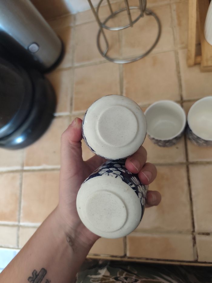 Lot petites tasses - photo numéro 2