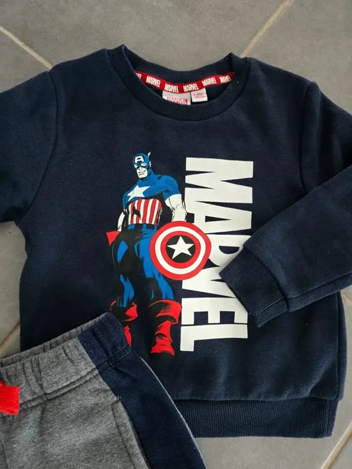 Ensemble jogging marvel - photo numéro 2