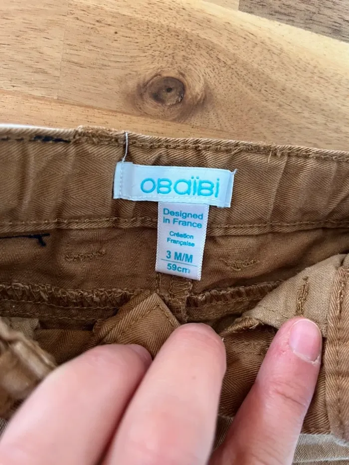Pantalon obaibi - 3 mois - photo numéro 2