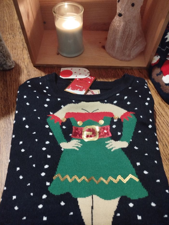 Pull de Noël mixte T.L - photo numéro 7