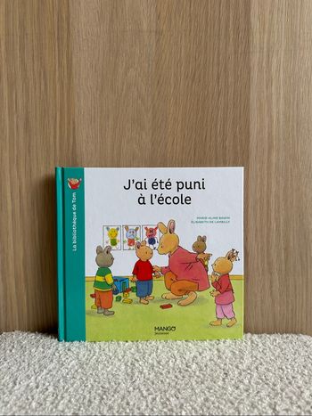 Livre j’ai été puni à l’école