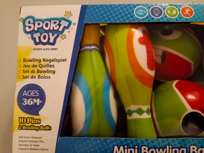 Jeu de quilles, bowling 🎳 pour enfant - photo numéro 2