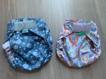 Lot 2 surcouches pour couches lavables  taille XL 16-25kg