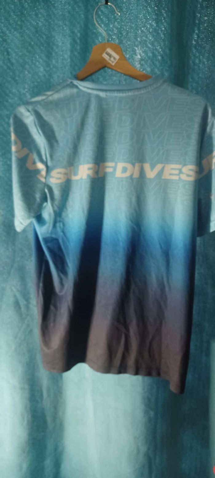 T shirt bleu surfdiving - photo numéro 2