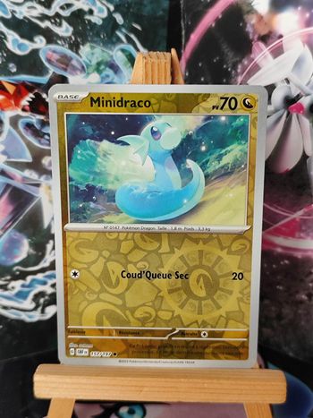 Minidraco reverse 157/197 flammmes obsidiennes