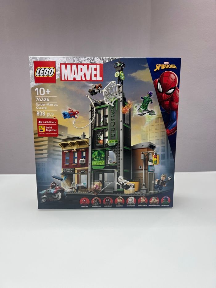 LEGO Marvel 76324 Spider-Man contre Oscorp