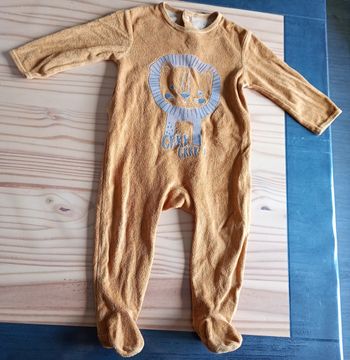 Pyjama velours bébé