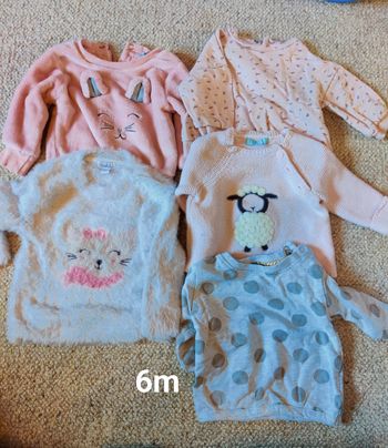 Pulls fille  6m