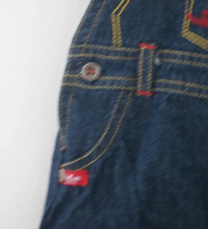 Ensemble haut/salopette Lee Cooper et gilet Jacadi 6 mois - photo numéro 5