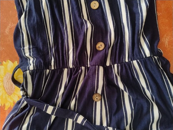 Robe longue à rayures - photo numéro 2