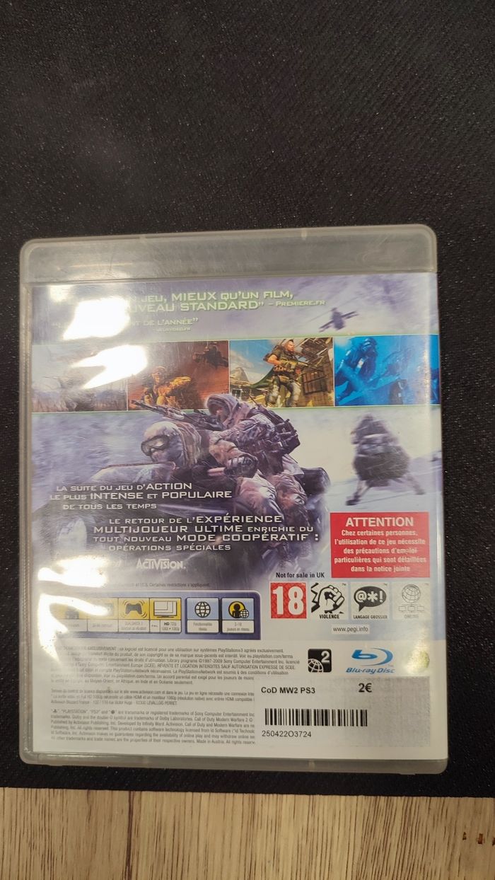 Call of duty modern Warfare 2 ps3 - photo numéro 3