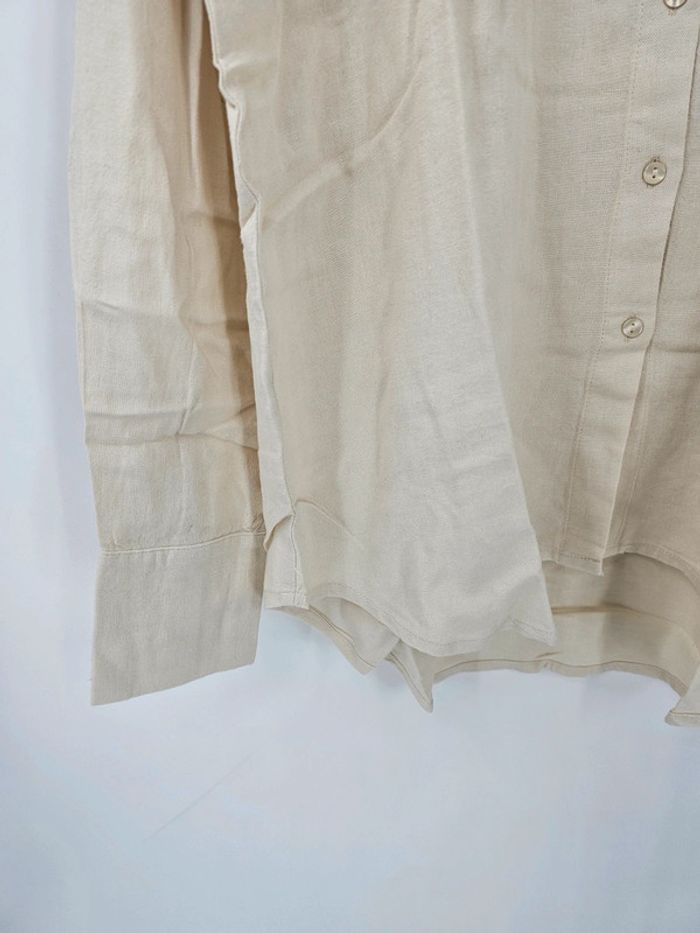 Chemisier femme beige Noisy May L - photo numéro 4