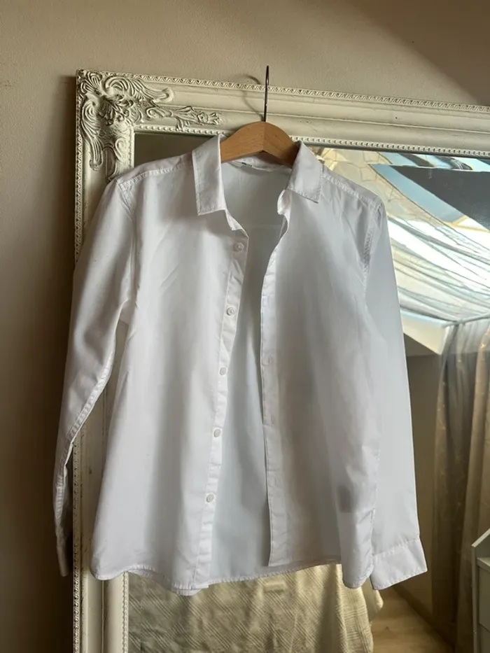 Chemise blanche H&M 8/9 ans