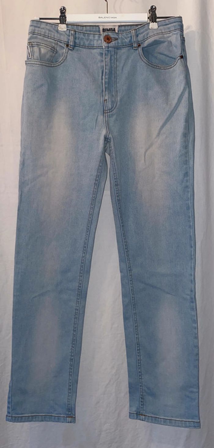 jeans taille haute bimba y lola valeur 135 euros taille 38