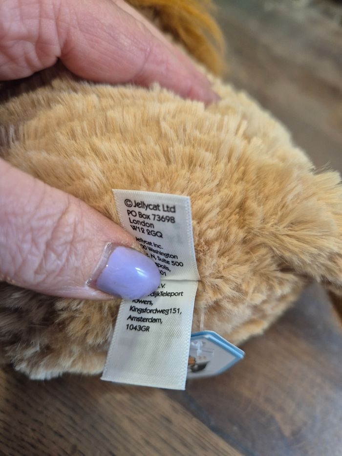 Peluche Fuddlewuddle lion Jellycat neuf - photo numéro 8