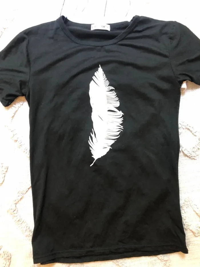 Lot de 2 T-shirt taille unique - photo numéro 2