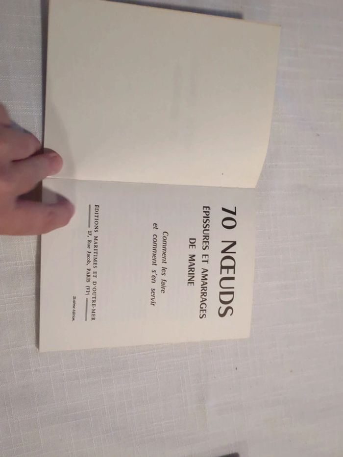 70 noeuds amarrages épissures - photo numéro 4