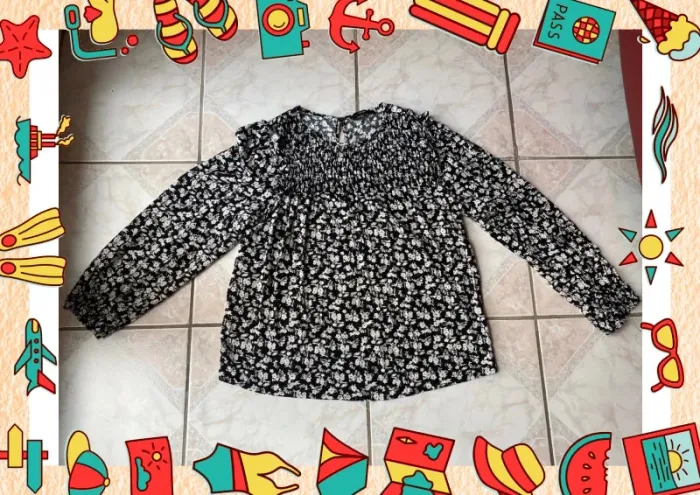 Blouse manches longues George - photo numéro 2