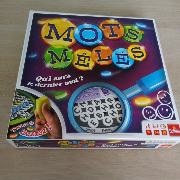 Jeu mots mêlés