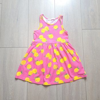 Très jolie robe rose à motif. Fille 2 ans 1/2. Marque H&M