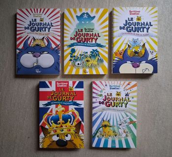 Lot de 8 livres enfant dont 5 du Journal de Gurty 