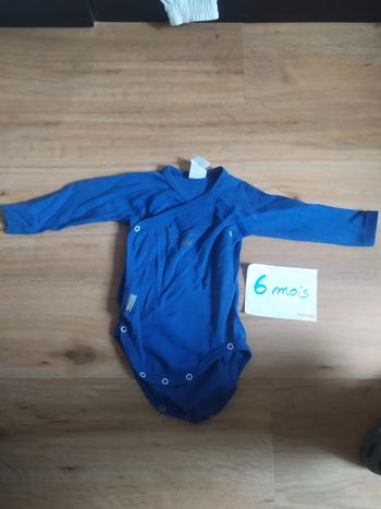 Lot 4bodys manches longues - 6moid