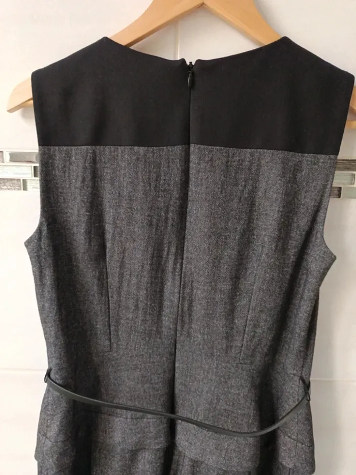Robe Caroll t.38 laine/viscose - photo numéro 5