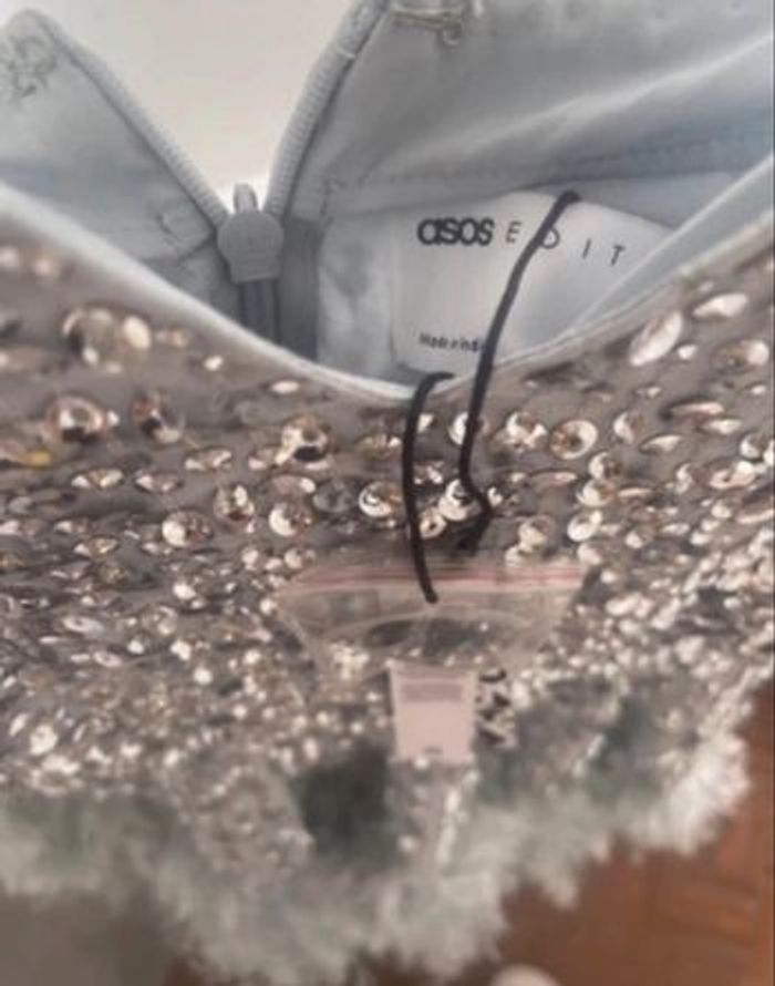 Robe plume asos - photo numéro 4