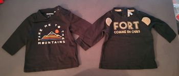 Lot de 2 t shirts neuf