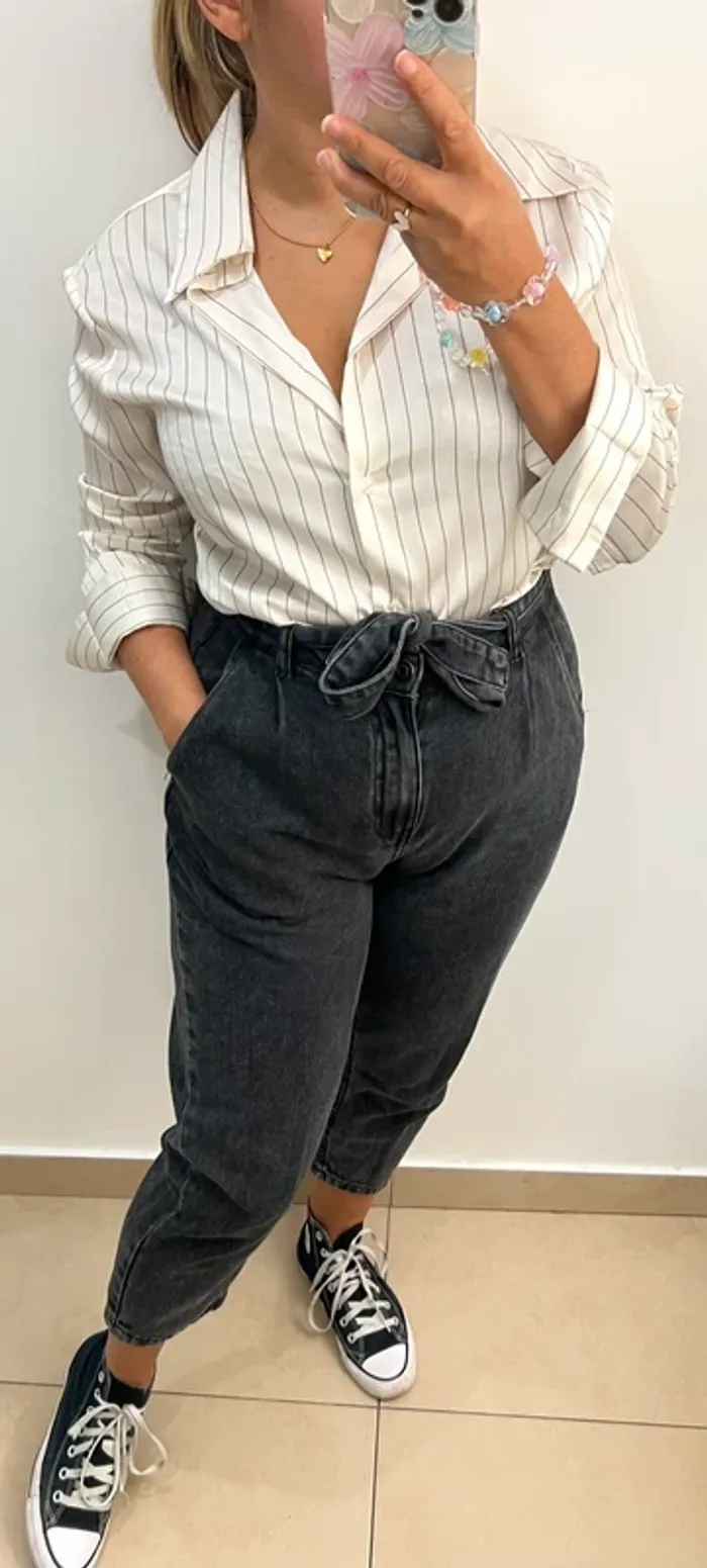 Chemise Rayée Zara - photo numéro 3