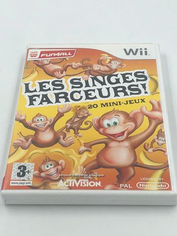 Jeu vidéo Les singes Farceurs sur console Nintendo Wii