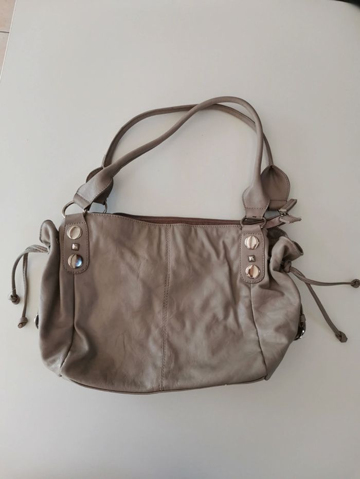 Sac a main taupe