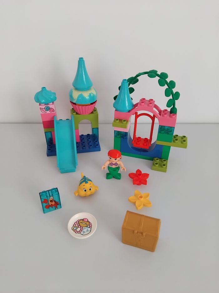 DUPLO Château Ariel Petite Sirène Disney Briques 18 Mois  🐠 - photo numéro 5