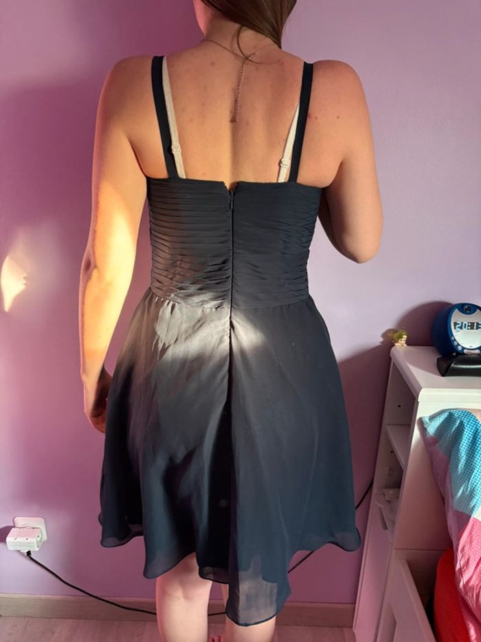 Robe de fête bleu marine Ts Couture M très bon état💙 - photo numéro 2