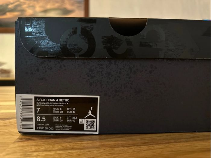 Air jordan 4 fear - photo numéro 6
