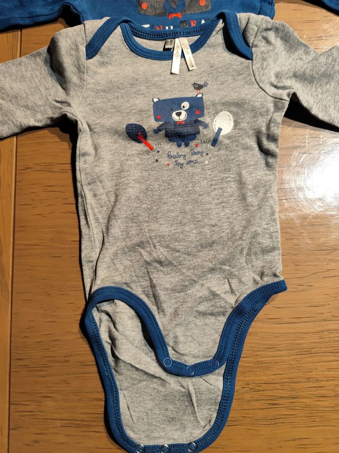 Lot de 3 bodies manches longues - photo numéro 3